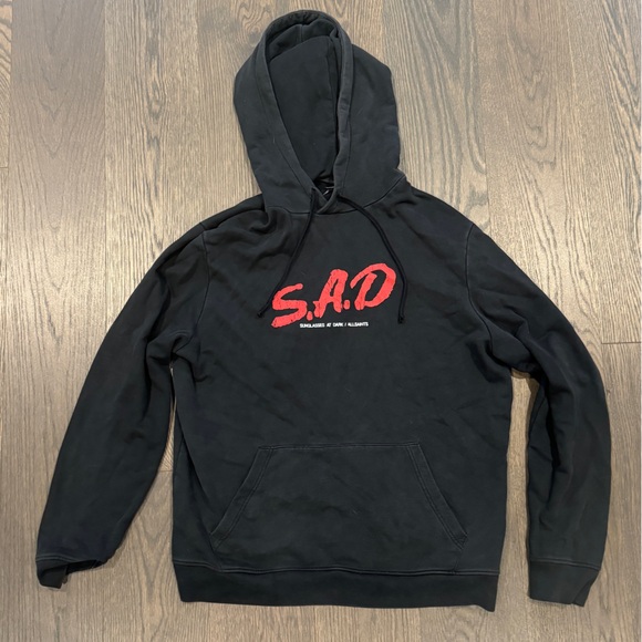 Allsaints Vintage Pullover Hoodie - Picture 1 of 3